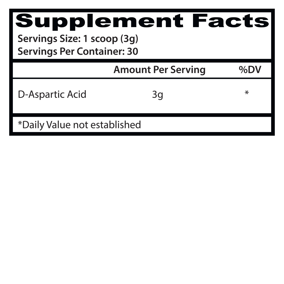 Asylum Cabinet D-Aspartic Acid 