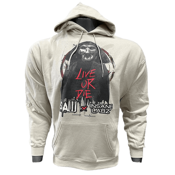 SAW x Insane Labz Live or Die Hoodie