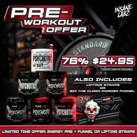 New Customer Energy Preworkout Deal [Lifetime Limit of 2 Per Customer] 