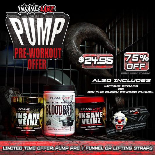 New Customer Pump Preworkout Deal [Lifetime Limit of 2 Per Customer] 