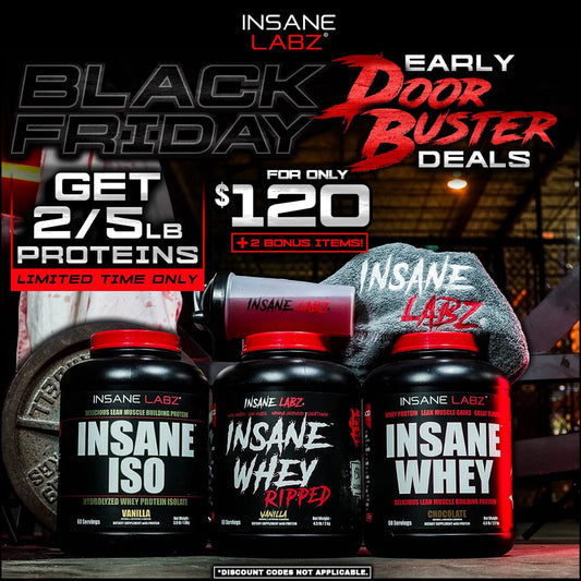 Door Buster Deal: Mix n Match Any TWO 60 Svg Proteins + FREE Merch 