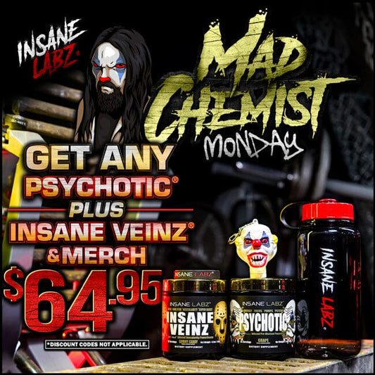 Mad Chemist Monday - Any Psychotic + Insane Veinz + Merch - Feb 26 
