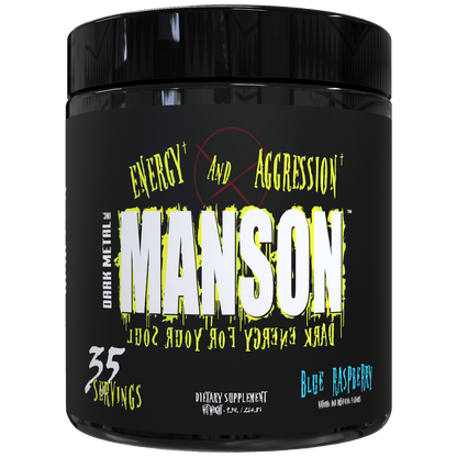 Manson by Dark Metal Blue Razz 