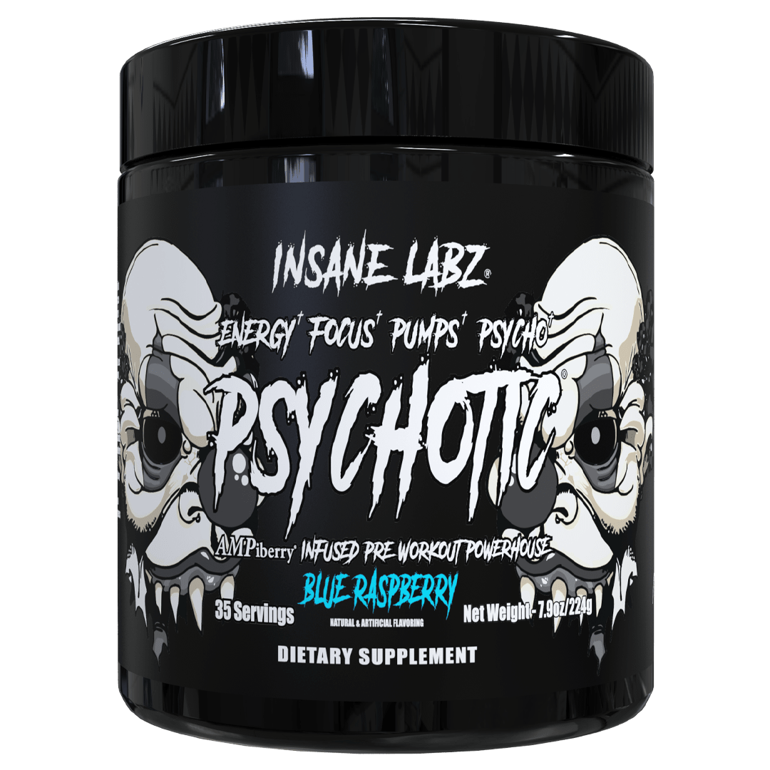 Psychotic Black 35 Blue Raspberry 