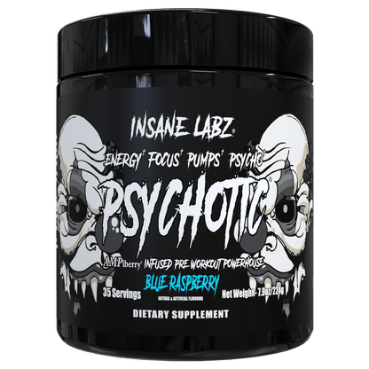 Psychotic Black 35 Blue Raspberry 