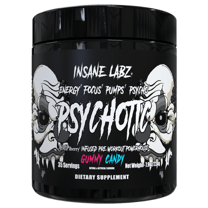 Psychotic Black 35 Gummy Candy 