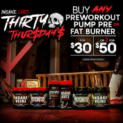 Thirty [$30] Thursday - Any Energy, Pump or Burner [or 2 for $50] 