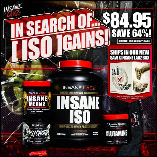 Insane Iso - Premium Whey Isolate (60 svgs) – Insane Labz