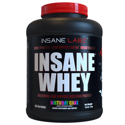 Insane Whey 60 Servings Birthday Cake 
