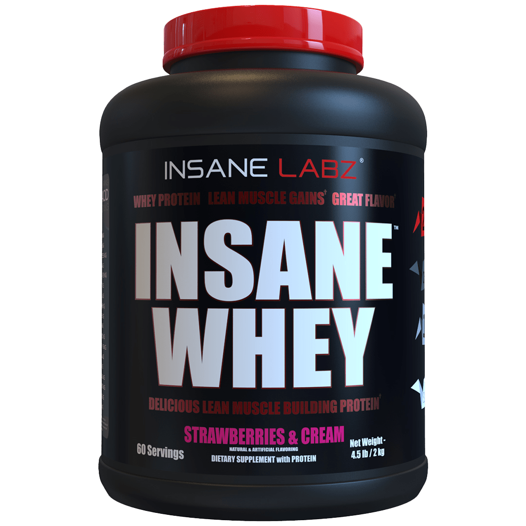 Insane Whey 60 Servings Strawberries & Cream 