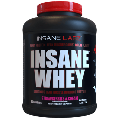 Insane Whey 60 Servings Strawberries & Cream 