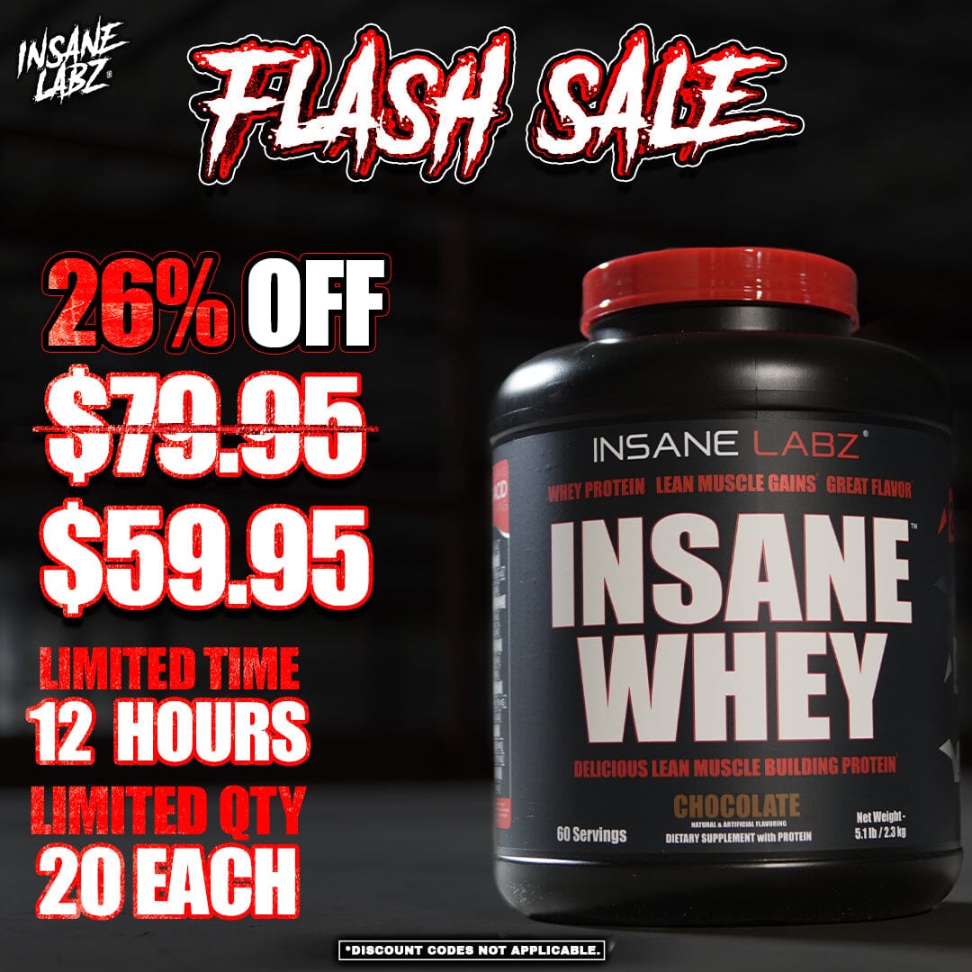 Insane Whey 60 Svgs Flash Sale 