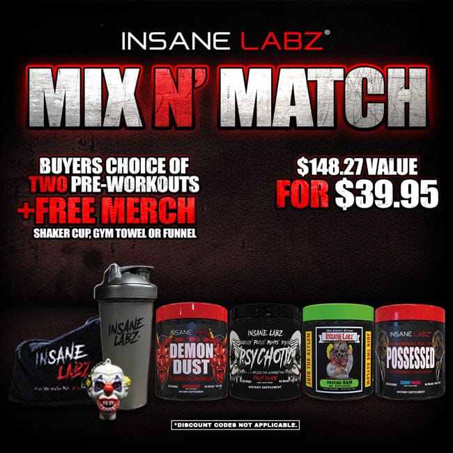 Mix n Match TWO Pre + Get Merch FREE 