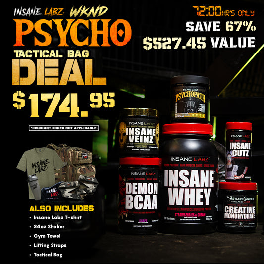 WKND Psycho Tactical Bag Deal [$527.45 Value]