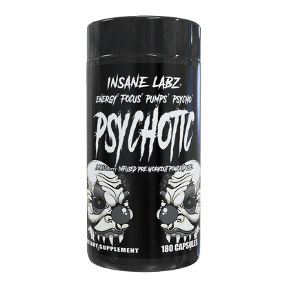 Psychotic Black 30 Capsules Unflavored 