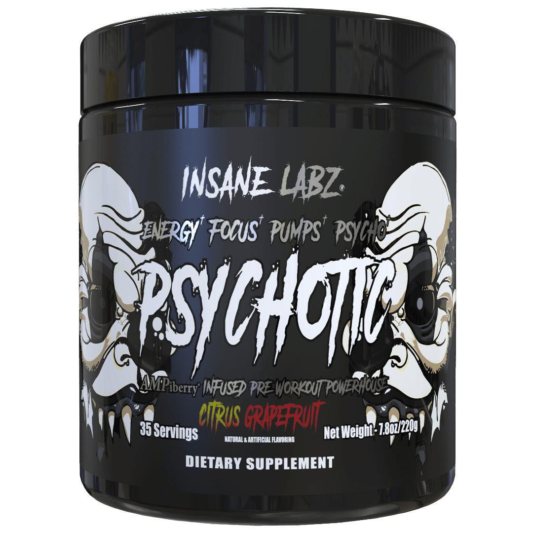 Psychotic Black 35 Citrus Grapefruit 