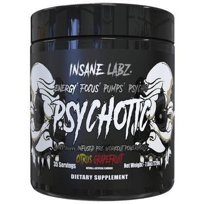 Psychotic Black 35 Citrus Grapefruit 