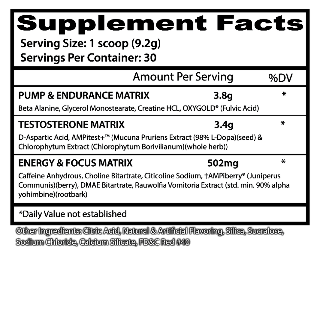 Energy Preworkout – Insane Labz