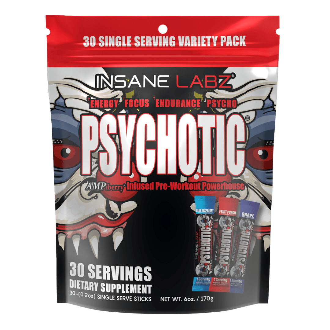 Psychotic 30 Stick Packs Variety Pack 