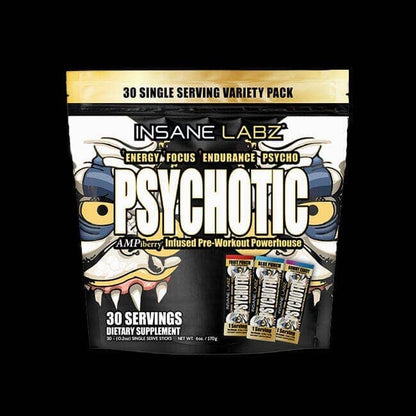 Single Serving Variety Packs - 30 Servings Psychoitc Gold 