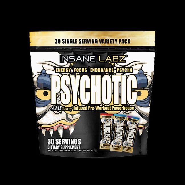 Psychotic Gold 30 Stick Packs Variety Pack 