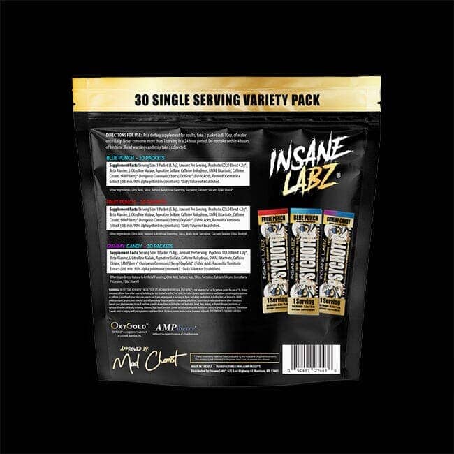 Single Serving Variety Packs - 30 Servings – Insane Labz