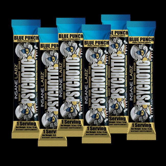 Psychotic Gold Sample - Blue Punch (6 Pack) 