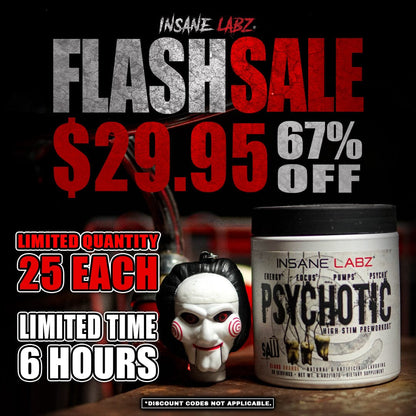 Psychotic SAW + Funnel Flash Sale 