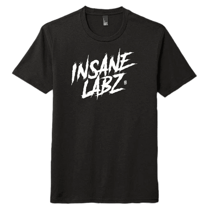 Insane Labz Logo Tee Black [White Logo] S 