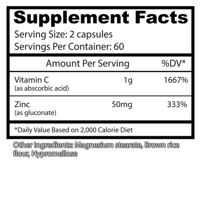 Asylum Cabinet Vitamin C + Zinc 