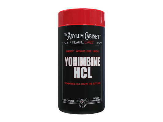 Asylum Cabinet Yohimbine HCL Capsules 