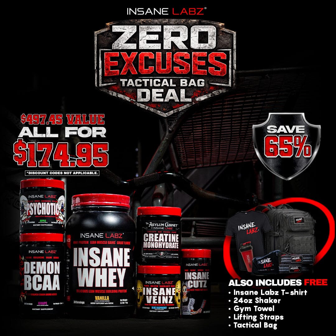 ZERO Excuses Tactical Bag Deal Default Title #MWS Options 1 