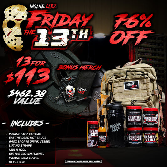 Friday the 13th: 13 for $113 Deal [$462.38 Value]