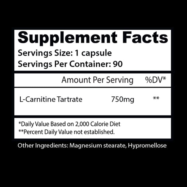 Asylum Cabinet L-Carnitine Capsules 