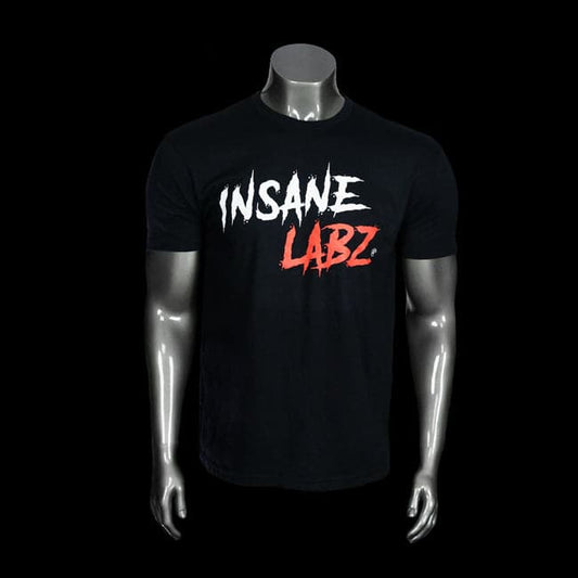 Insane Labz Black Tee - Alt Logo 