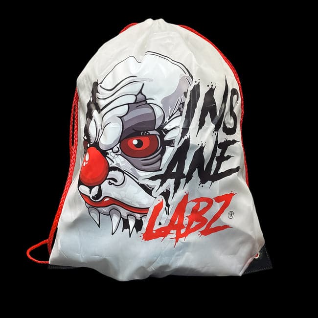 Insane Labz Drawstring Bag White 