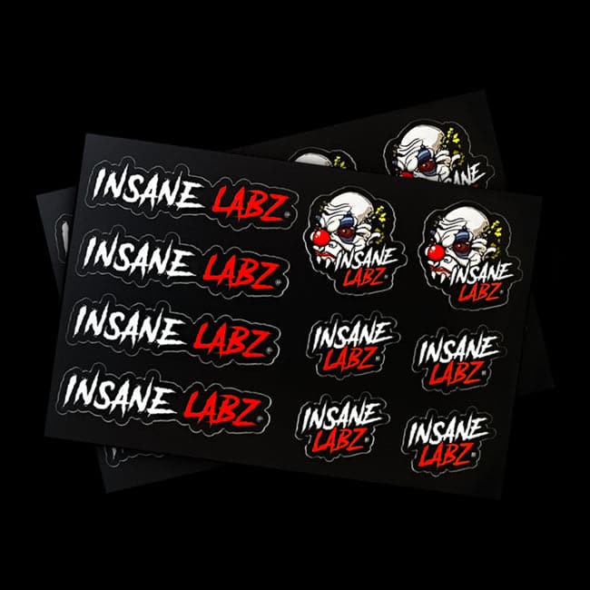 Insane Labz Logo Sticker Sheet 