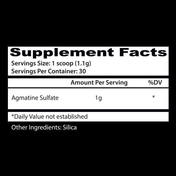 Asylum Cabinet Agmatine Sulfate - Insane Labz