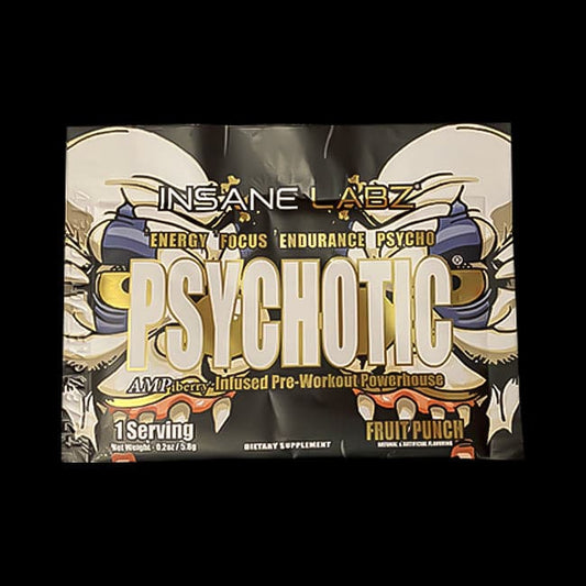 Psychotic Gold Sample - Fruit Punch (6 Pack) 
